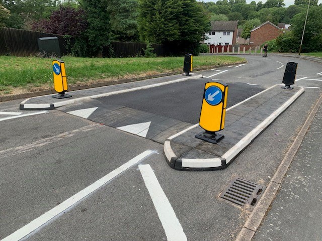 Lomond Cresent Leciester Redipave Traffic Island Combination Table June 2023 Case Study (5) Edit